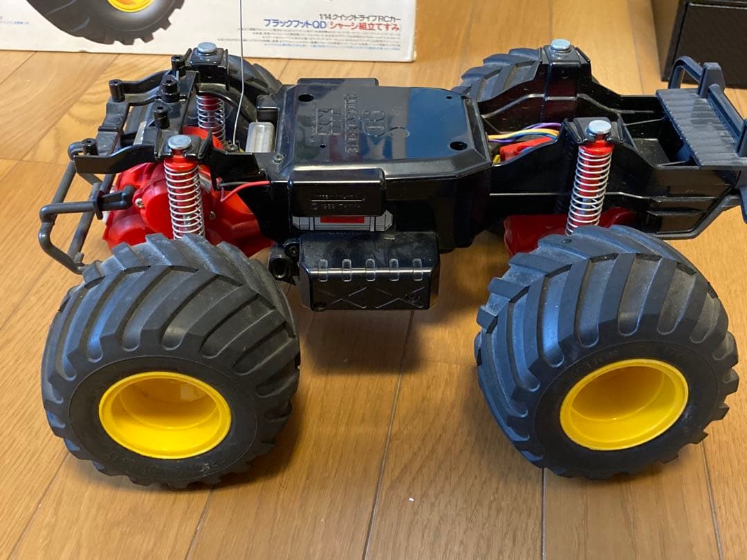 タミヤ ブラックフット　QDラジコン　1/14 動作不可