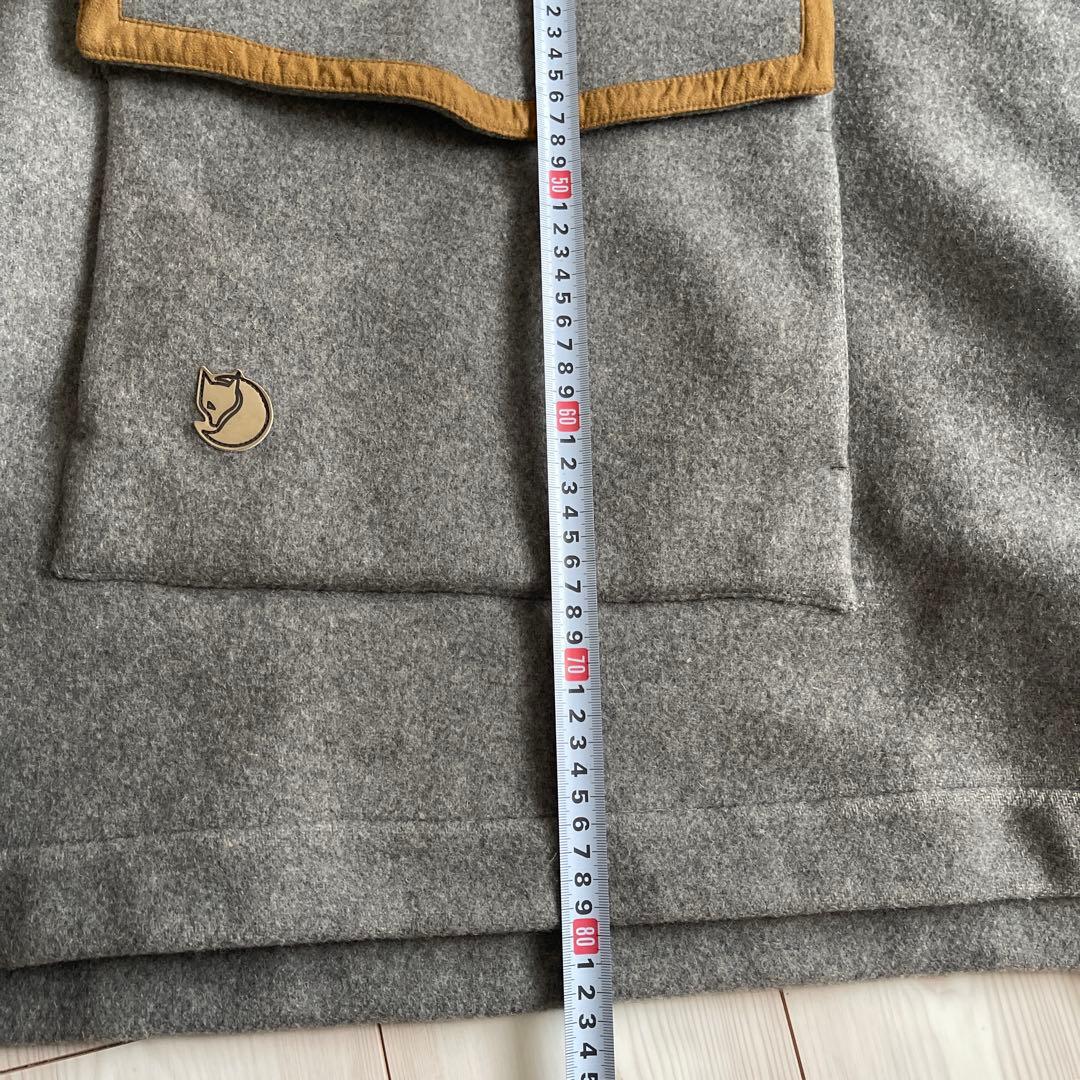 FJALLRAVEN ヴィンテージフード付、ウールアノラック　LLサイズ