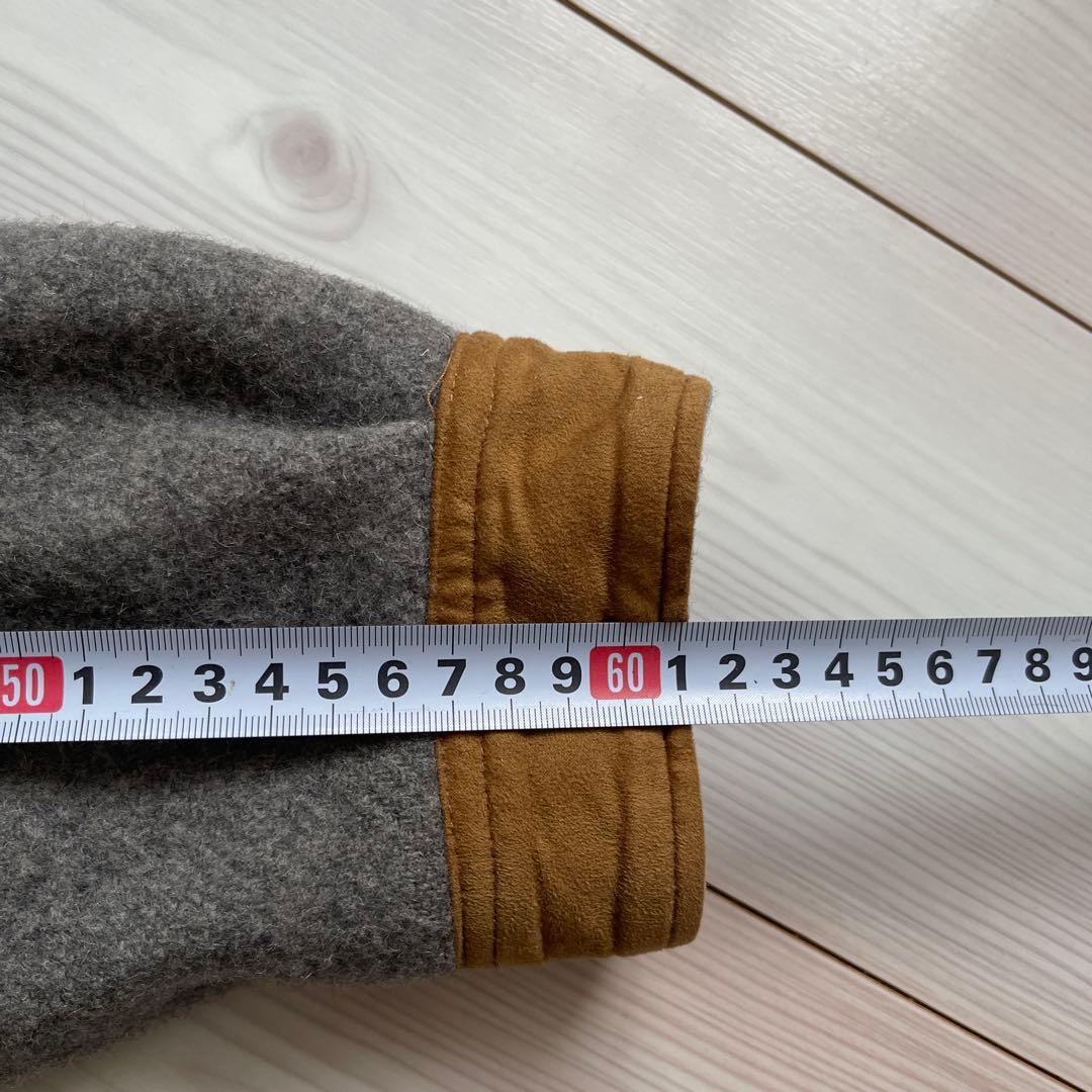 FJALLRAVEN ヴィンテージフード付、ウールアノラック　LLサイズ