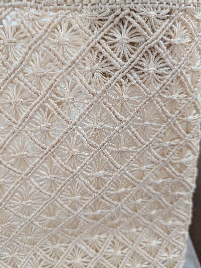 М＋アバカバッグ手織り、渡敬絞帯揚げ