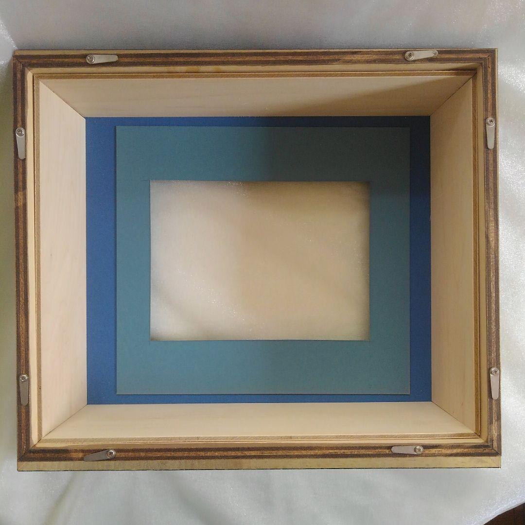 3AP用 超厚額 黒 ブルーマット No.60245 シャドーボックス