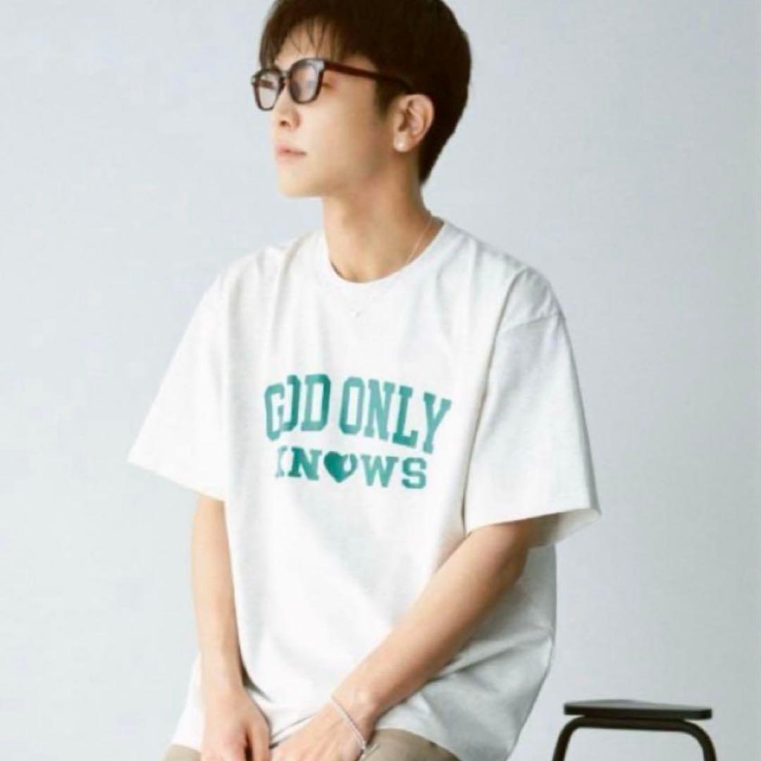 GOD ONLY KNOWS Tシャツ ホワイト Sサイズ　岩田剛典
