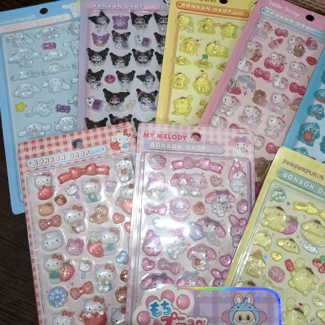 ボンボンドロップシール　サンリオ　らぶぶ