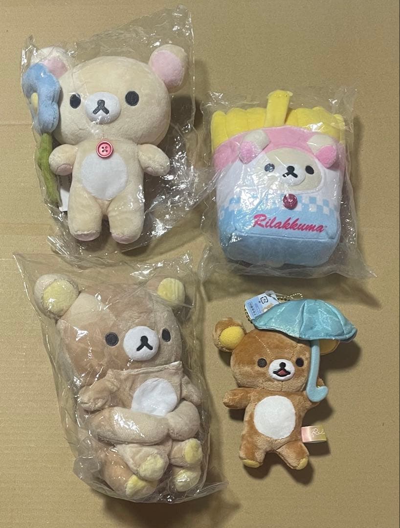 リラックマ　コリラックマ　チャイロイコグマ　キイロイトリ　ぬいぐるみ大量セット