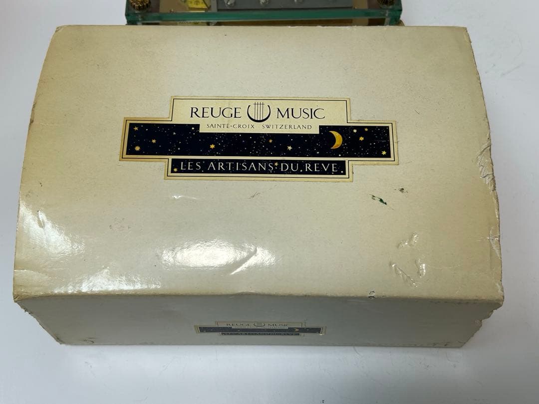 リュージュCH3/50　高級オルゴール 50弁　3曲入り　スイス製　ブルーラベル