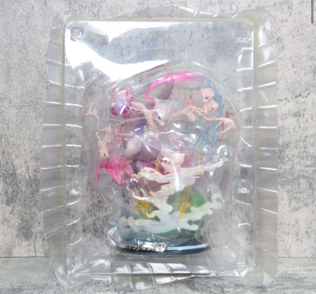 ポケモン ミュウ フィギュア ミュウツー LED フィギュア 海外 癒し 発光