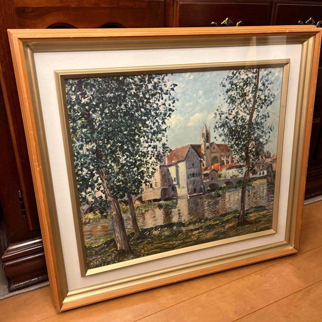 【更に値下げしました】複製画《シスレー》