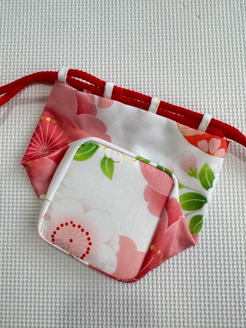 七五三　着物 3歳 被布 セット　花ひめ