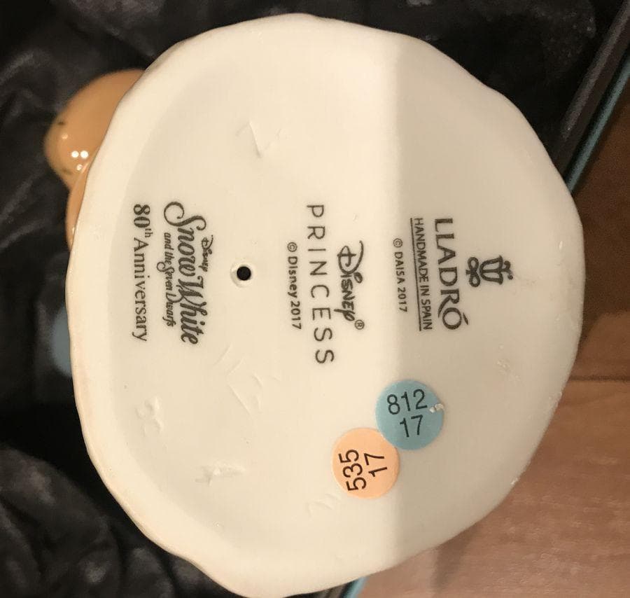 リヤドロ LLADRO バッシュフル 80周年記念作品 白雪姫と7人の小人 美