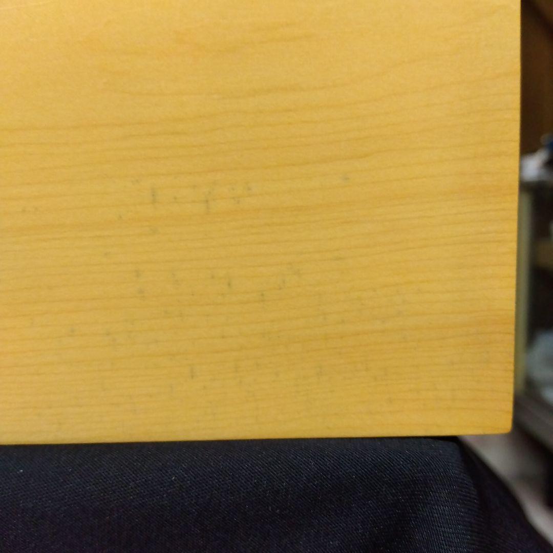 【国産　本榧　２寸卓上碁盤　柾目②】