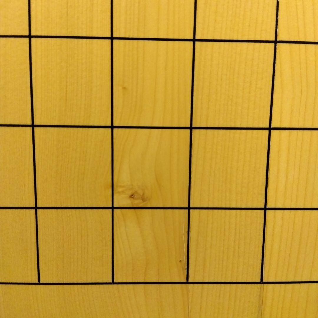 【国産　本榧　２寸卓上碁盤　柾目②】