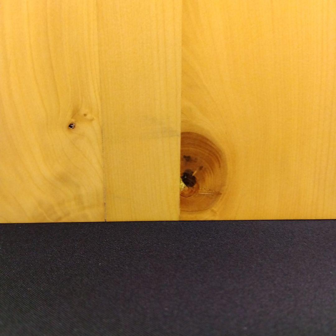 【国産　本榧　２寸卓上碁盤　柾目②】