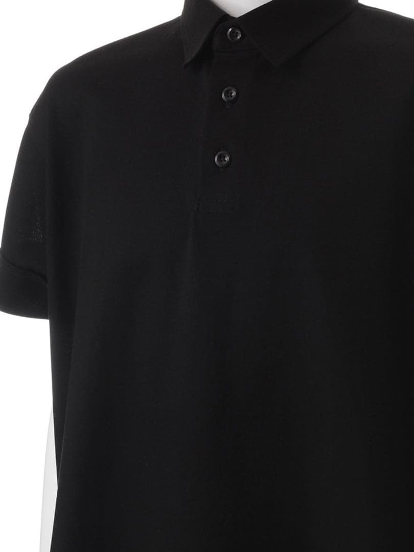 ザ　リラクス　2025SS ポロシャツ　ブラック
