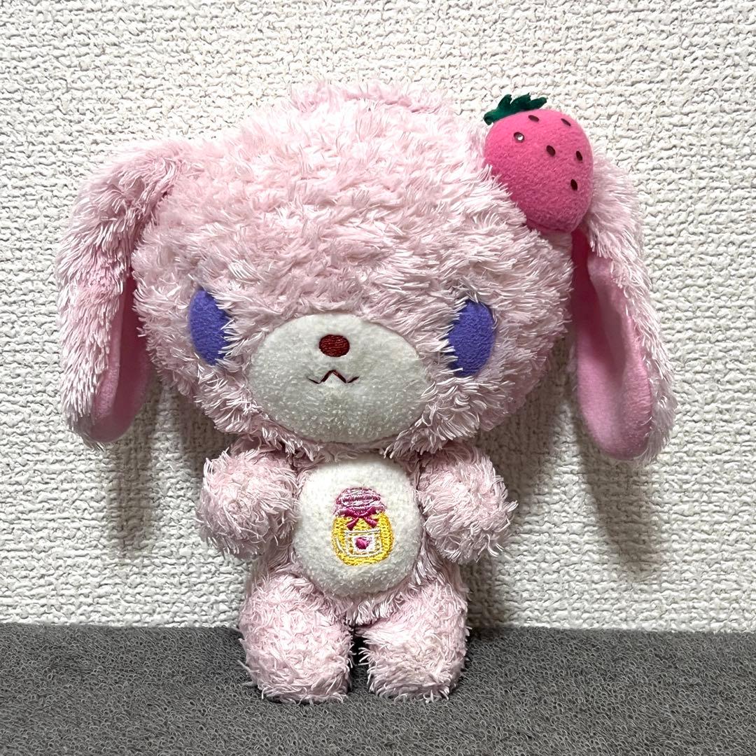 レア品】サンリオシュガーバニーズぬいぐるみストロベリーうさ