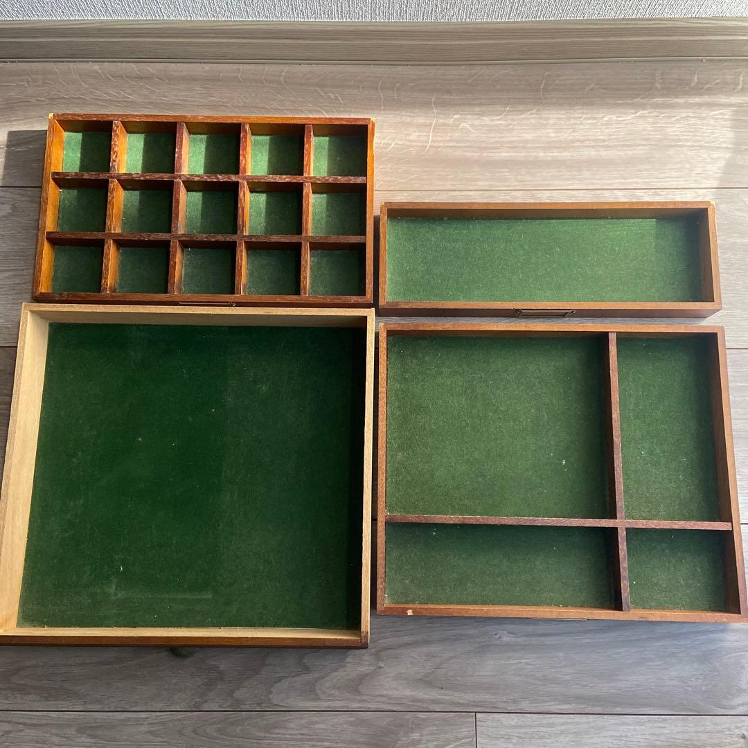 STEPHENS' 1936 AUTHENTIC 木製コレクションボックス