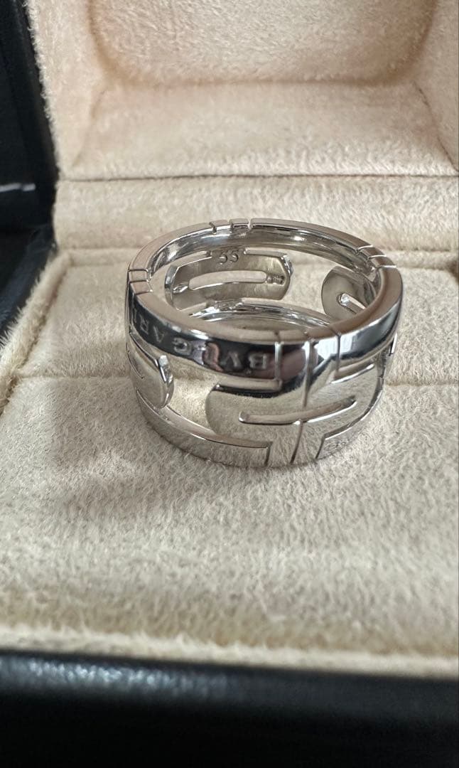 BVLGARI シルバー ロゴリング