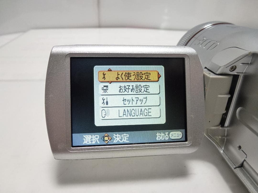 動作品 Mini DV パナソニックビデオカメラ NV-GS250 大人気