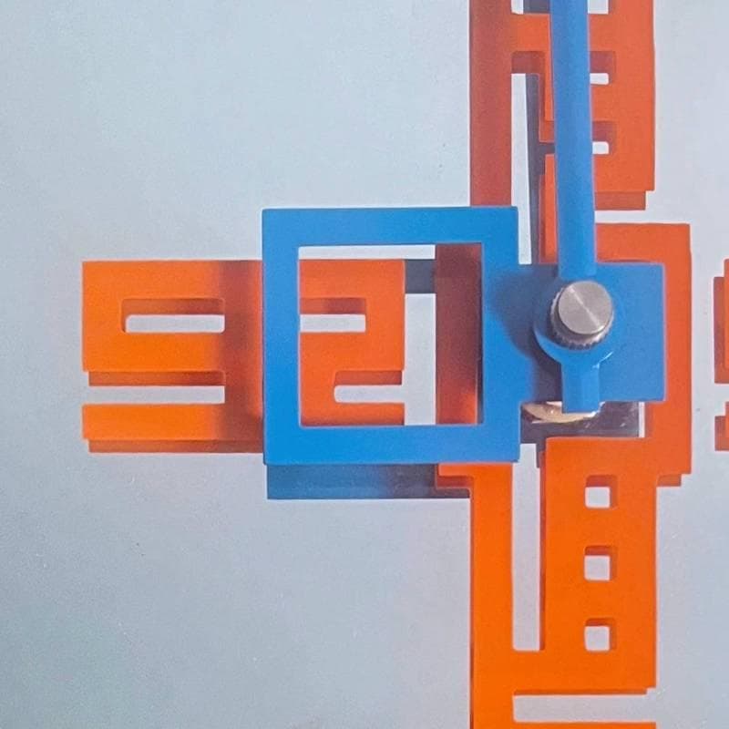 馬場雄二デザイン SEIKO ミラークロック タイポグラフィ