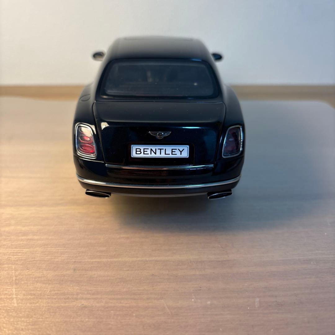 京商　ベントレー　Mulsanne Speed onyx 1/18 ミニカー