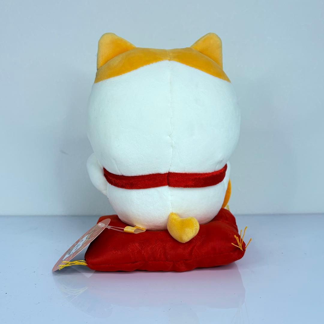 ちいかわ 招福 ハチワレ マスコット 招き猫 ぬいぐるみ S タグ付き