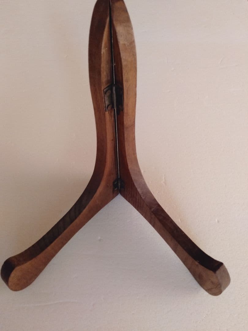 小鹿田焼 飛び鉋に三彩 尺三寸皿 木製皿立て付 S115787787