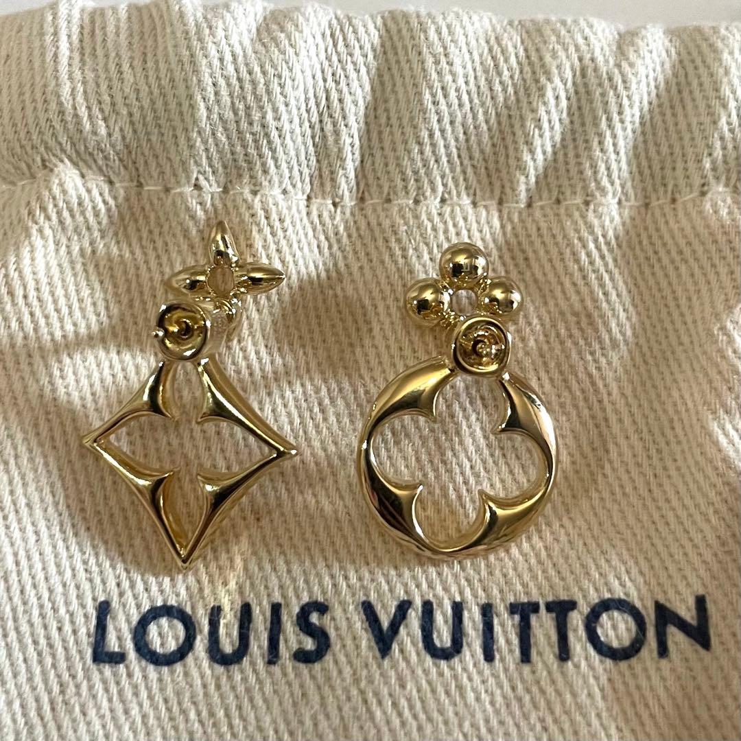 正規品未使用】ルイヴィトン フラワーグラム ピアス - メルカリ