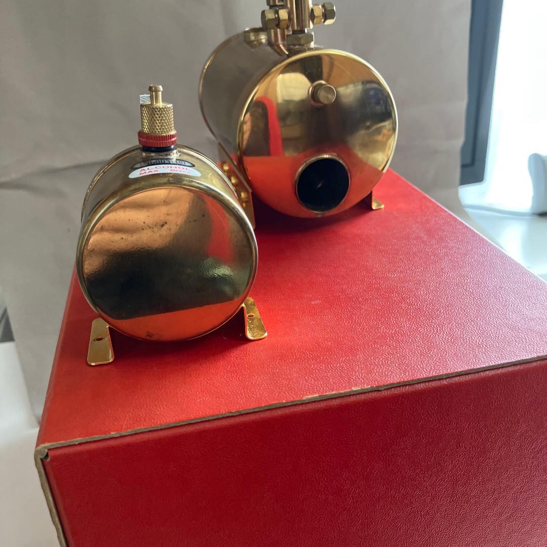 SAITO モデル スチーム エンジン T2DR & ボイラー B2E セット