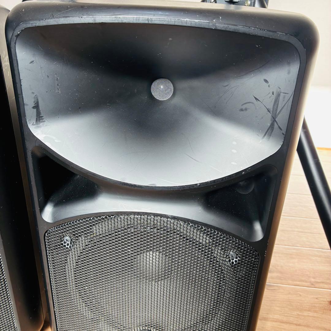 YAMAHA　ヤマハ　stagepas　400i　スピーカー　スタンド付き