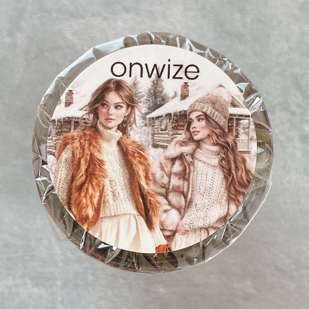 onwize 海外マスキングテープ マステ 【2139】