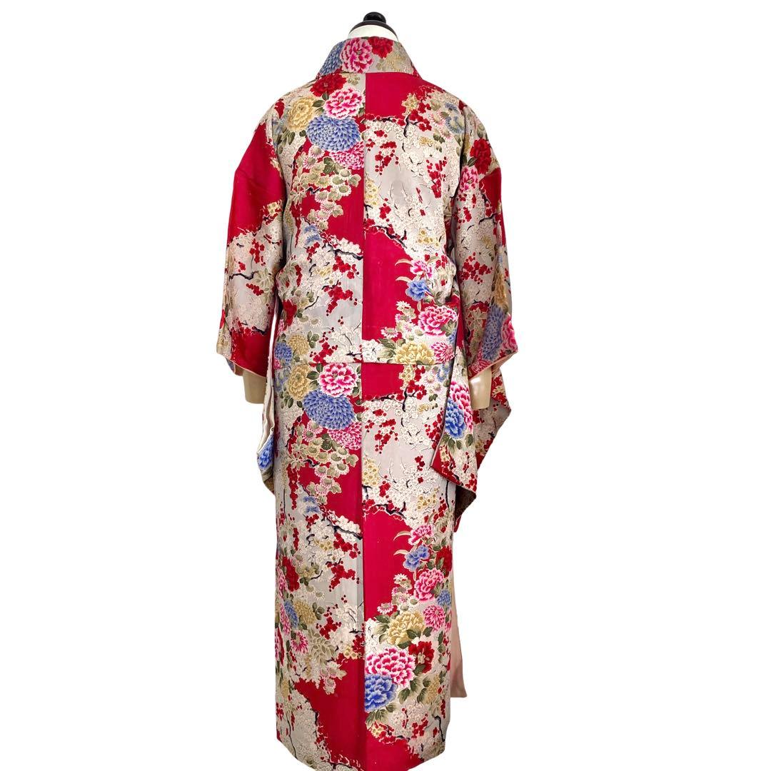 ★ ❤︎ ChoRi ❤︎です★アンティーク着物　ジュニア　大人　着物　NO1