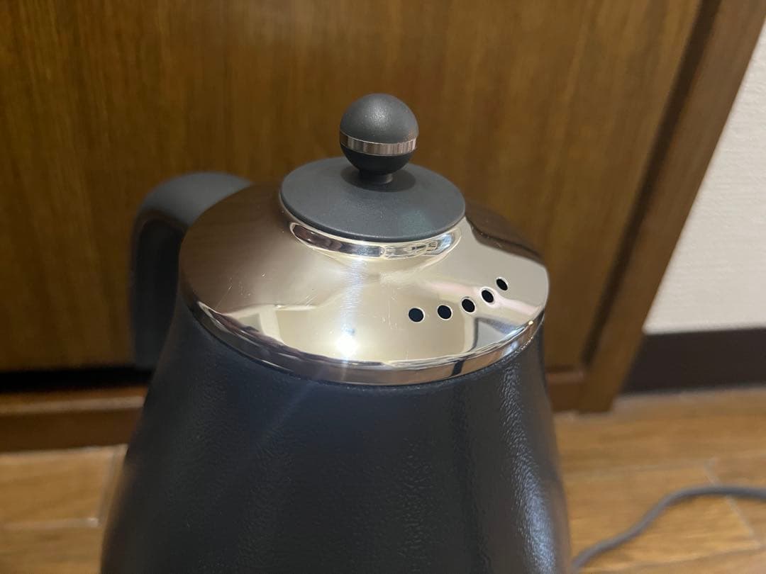 DeLonghi KBOE1230J-GY電気ケトル グレー 温度調節機能付き