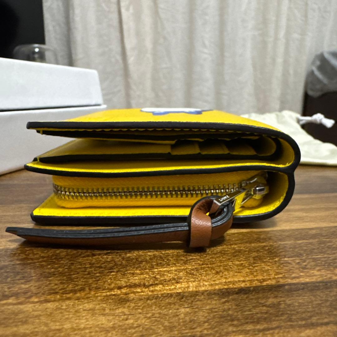 ロエベ LOEWE ジブリ となりのトトロ コラボ ウォレット財布 イエロー