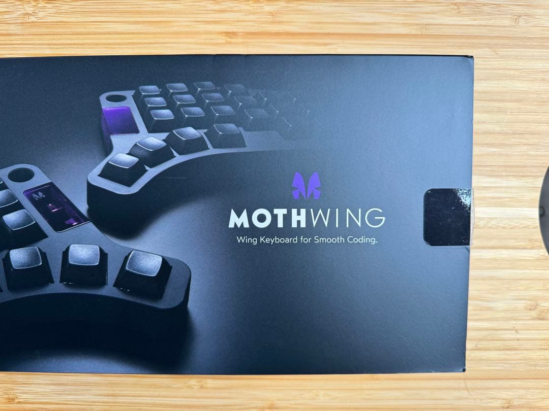 分割キーボード】Mothwing Keyboard 本体