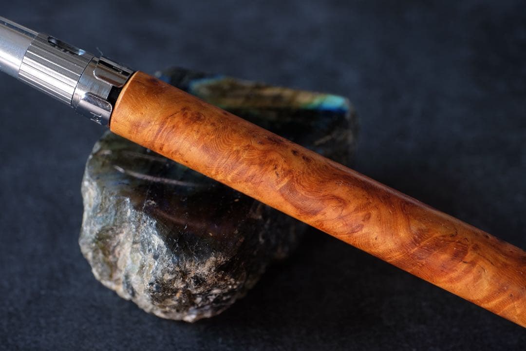 PG5木軸カスタム0098 高村杢工房 製図用シャープペンシル 花梨瘤