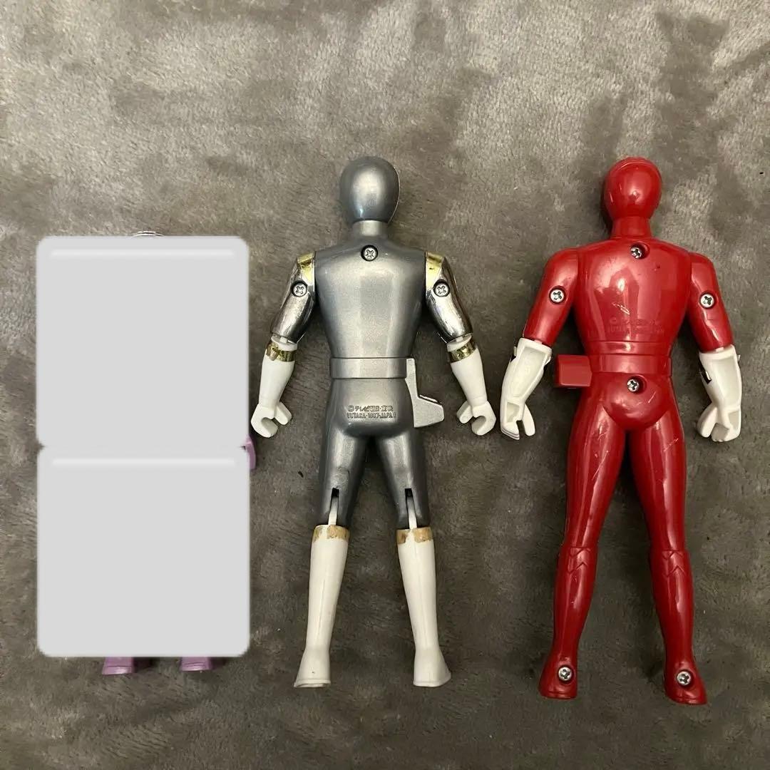 平成レトロ 戦隊もの ヒーローセット ソフビ 80年代 90年代 - メルカリ