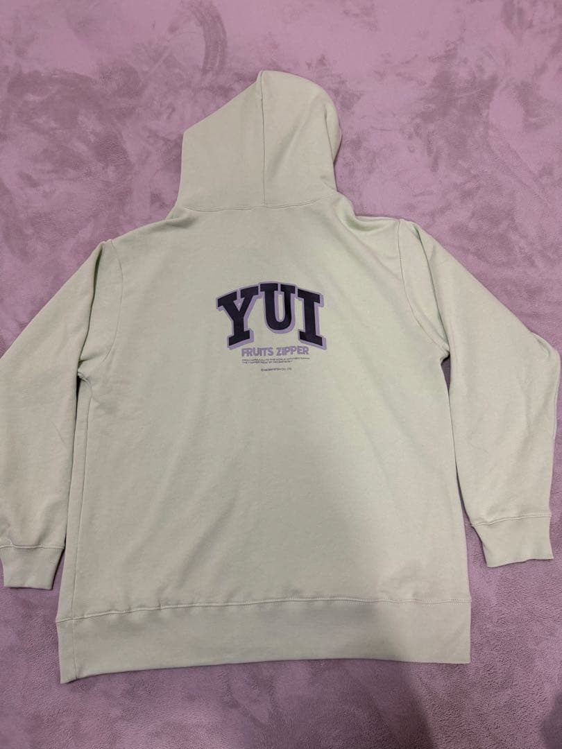 FC限定】 FRUITSZIPPER 推しアピ パーカー 櫻井優衣 - メルカリ