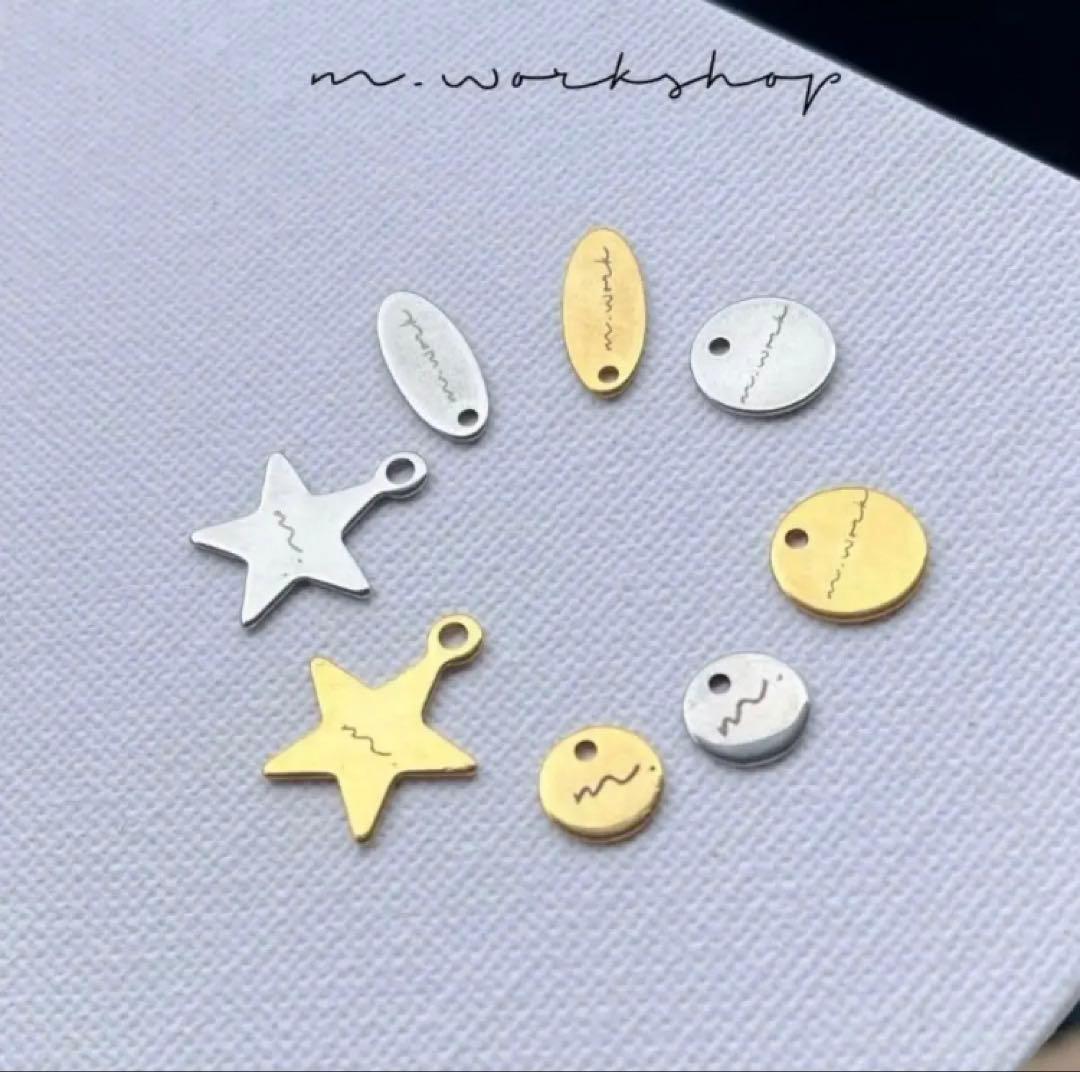 小ロットからok!20枚〜　ブランドタグ　ロゴプレート　オリジナルタグ