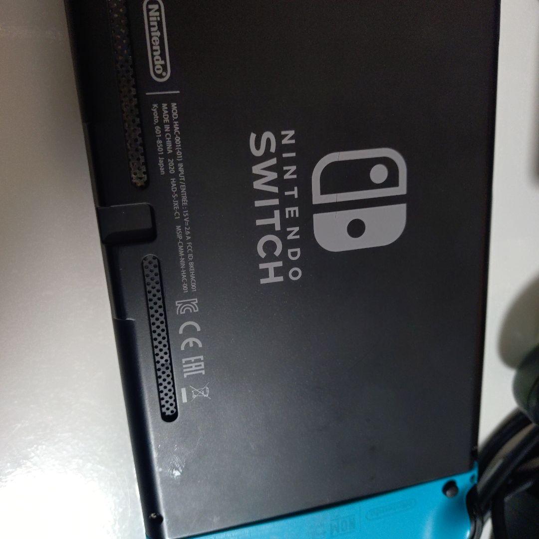 Nintendo Switch 本体 ジョイコン4色付き