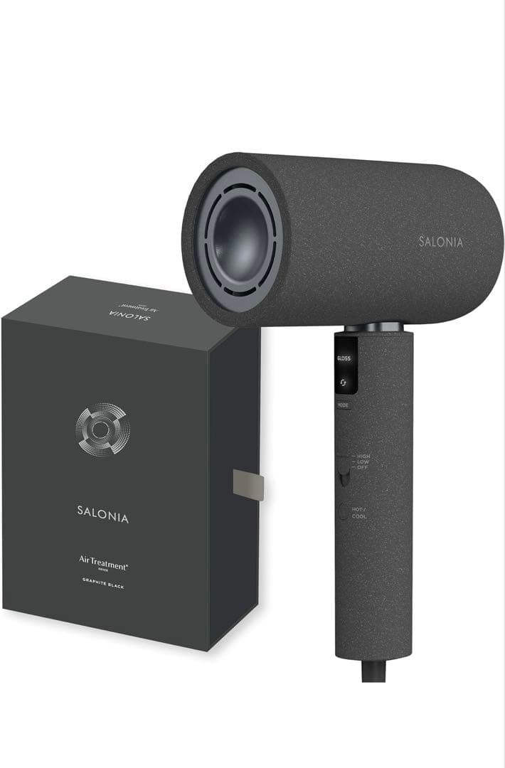 SALONIA AirTreatment ドライヤー グラファイトブラック