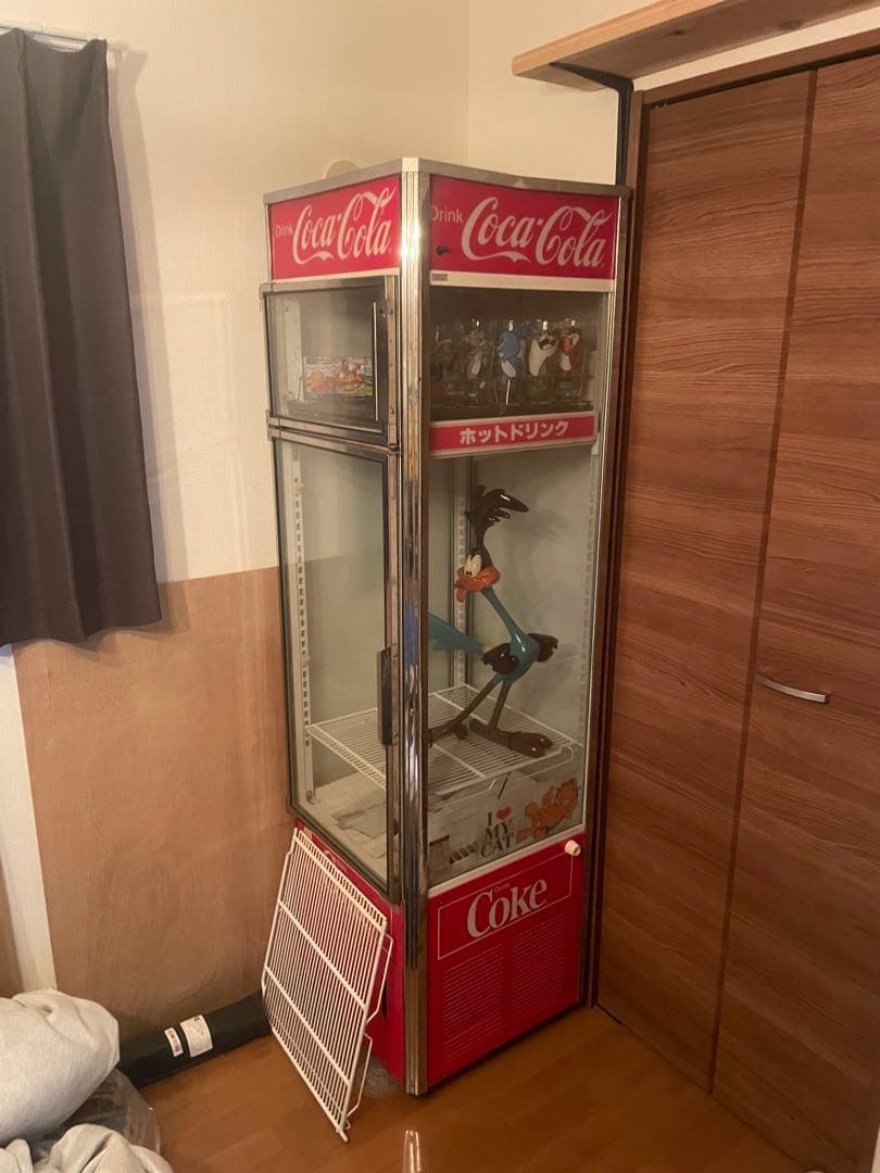 コカ・コーラ冷蔵庫 ジャンク品
