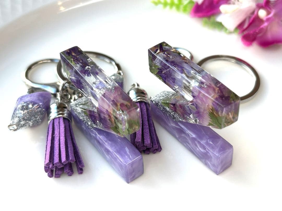 のん。　Nイニシャルキーホルダー　ハンドメイド　10点