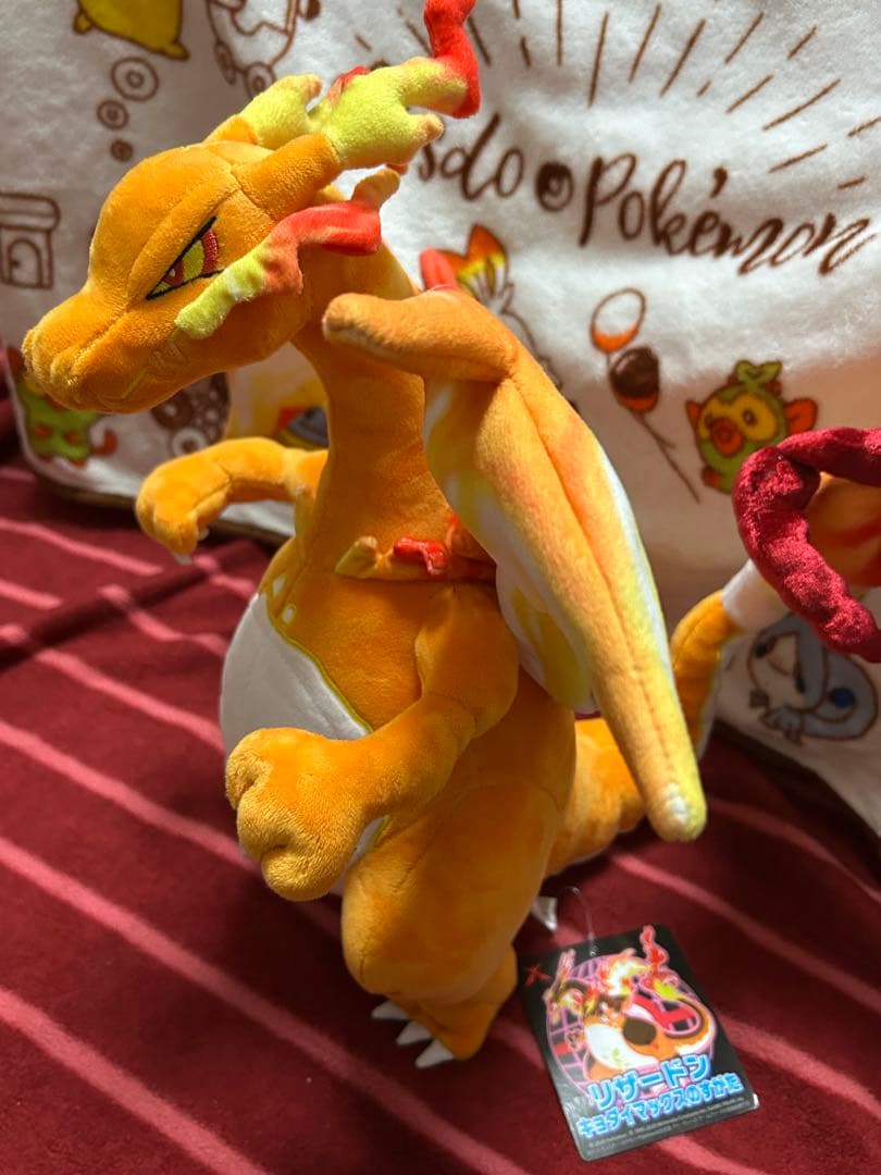キョダイマックスリザードン　メガリザードンX リザードン　ぬいぐるみ　セット