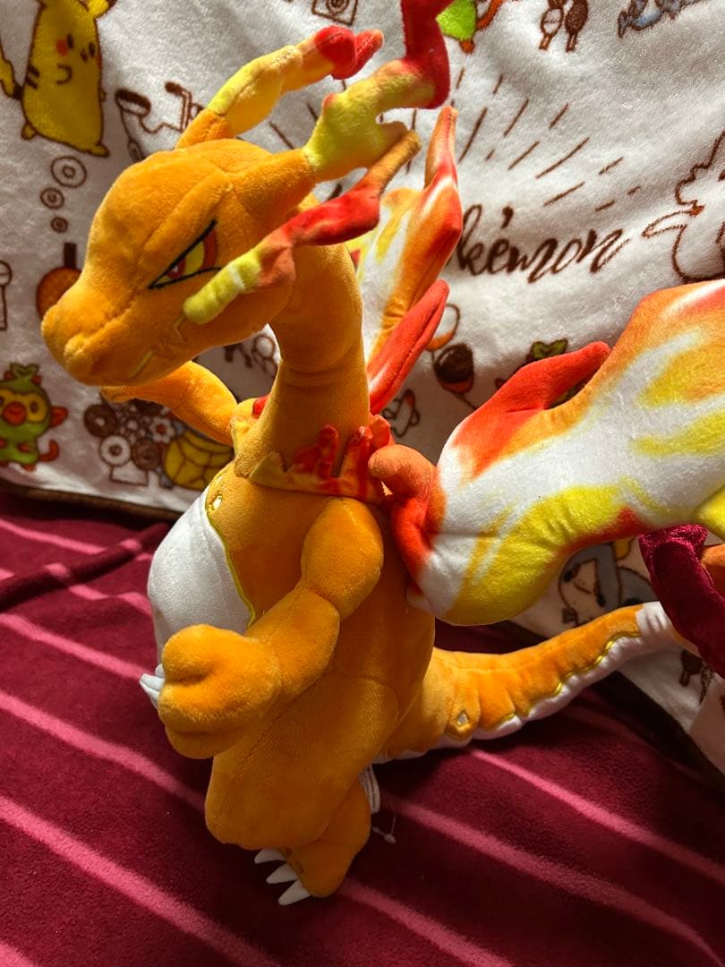 キョダイマックスリザードン　メガリザードンX リザードン　ぬいぐるみ　セット