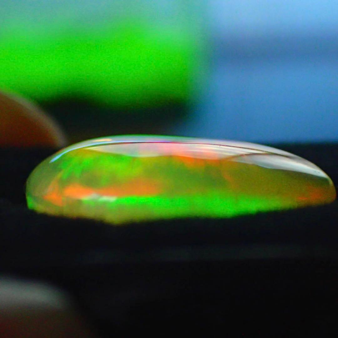 天然ハニカムオパール 特大9.252ct サイズ20.5-14.4-5.3mm