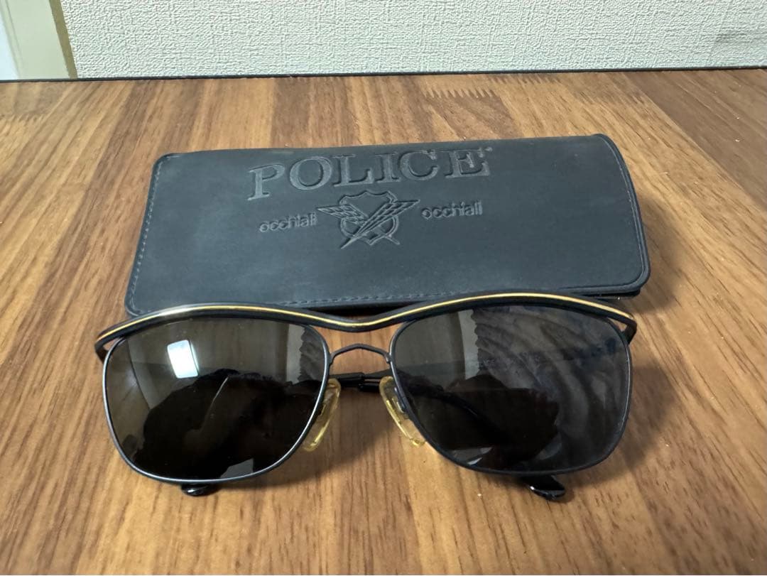 完全同一生産ロット 長渕剛 POLICE ポリス サングラス 501 しゃぼん玉