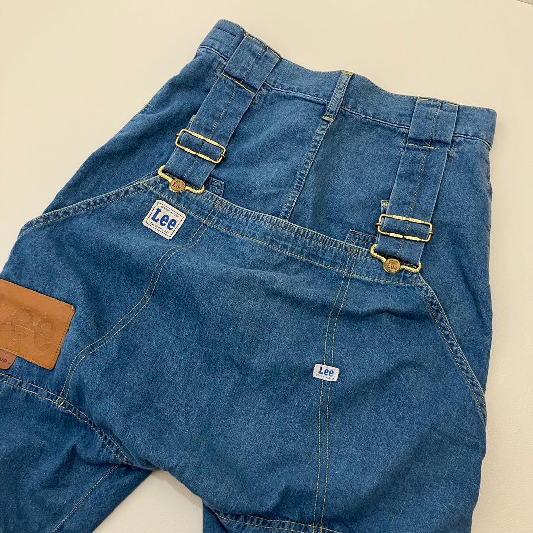 Lee mercibeaucoup メルシーボークー サロペット風サルエルデニム