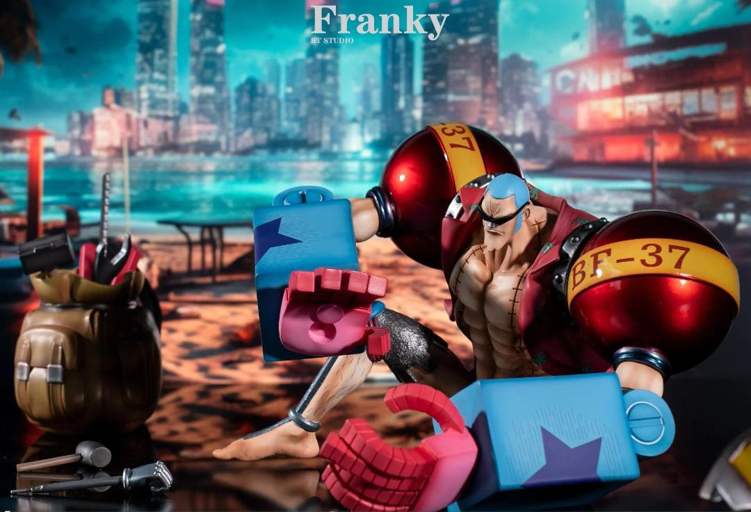 ワンピース フランキー 改造人間 ガレージキット フィギュア BT
