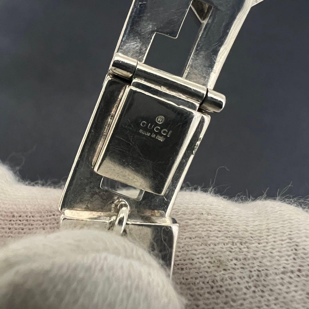 美品✨グッチ ブレスレット Gロゴ モチーフ シルバー SV925
