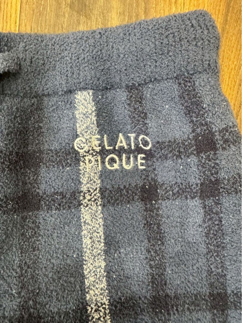 b*♡様 【新品完売商品】 ジェラピケ チェック柄 プルオーバー＆ロングパンツセ