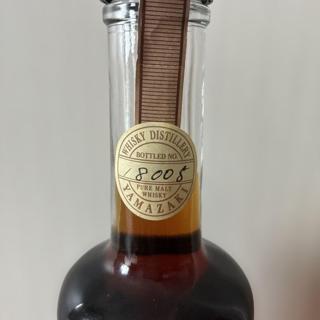 サントリー ピュアモルトウイスキー 山崎蒸留所謹製 樽出原酒 シェリー